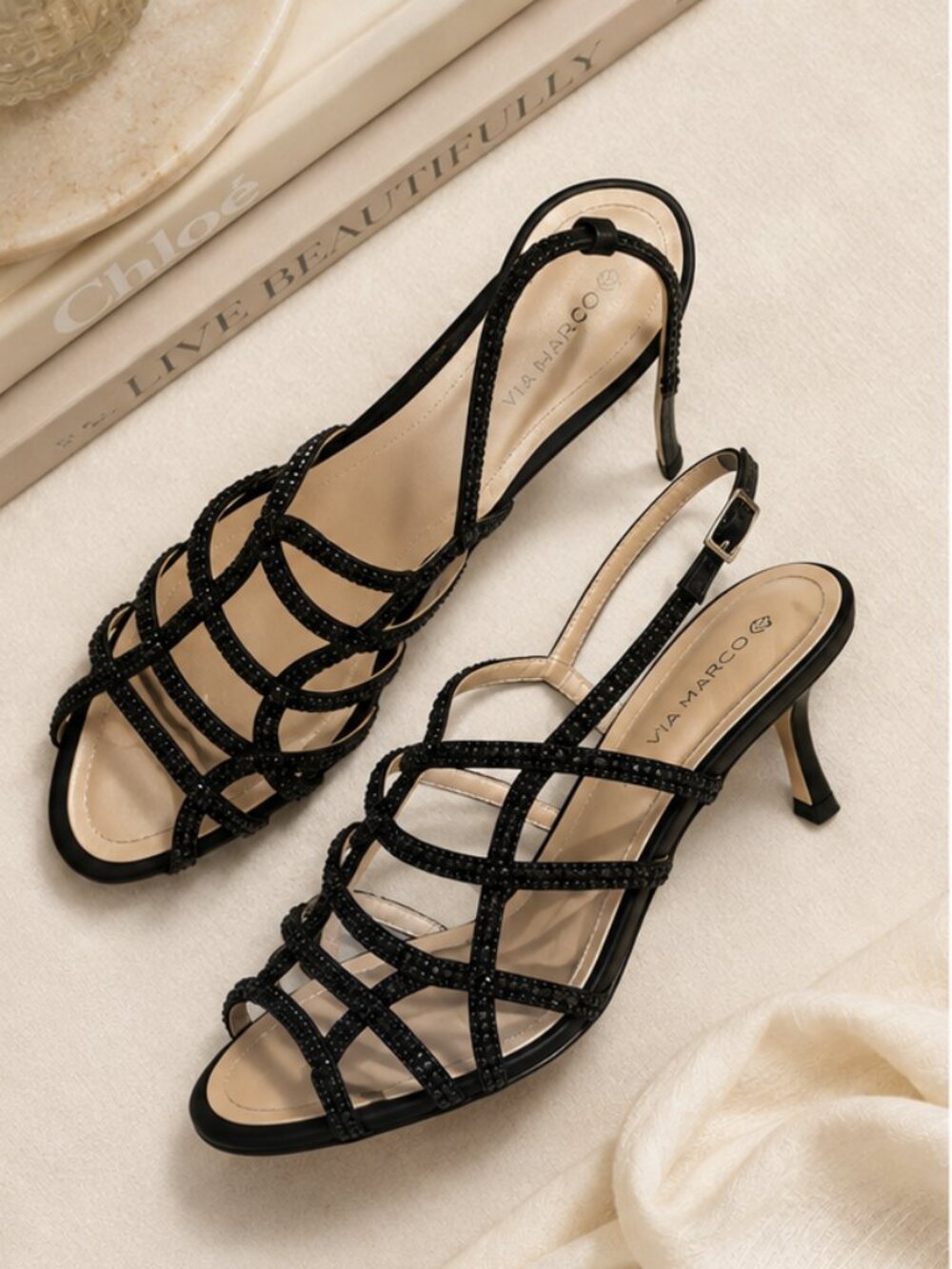 Caparros Blue Sandals 10M